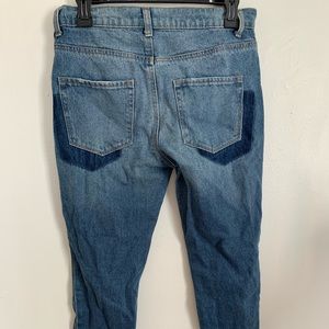 Jeans With Fringe Bottom